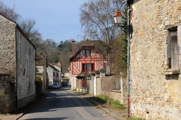 Το χωριό της fremainville στην val d oise — Φωτογραφία Αρχείου