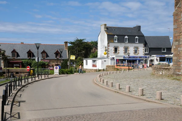Bretagne, het dorp van la clarte in perros guirec — Stockfoto