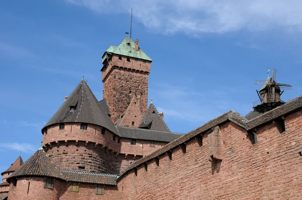 stock image The chateau du Haut Koenigsbourg in Alsace