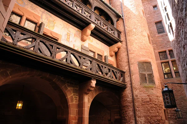 stock image The chateau du Haut Koenigsbourg in Alsace