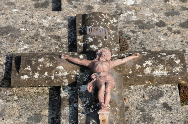 stock image The cemetery of Condecourt in Val d’Oise