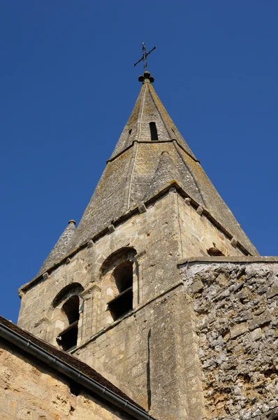 Kirche von gaillon sur montcient in les yvelines — Stockfoto