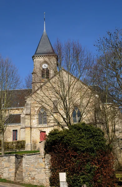 Iglesia de Fremainville en Val d Oise —  Fotos de Stock