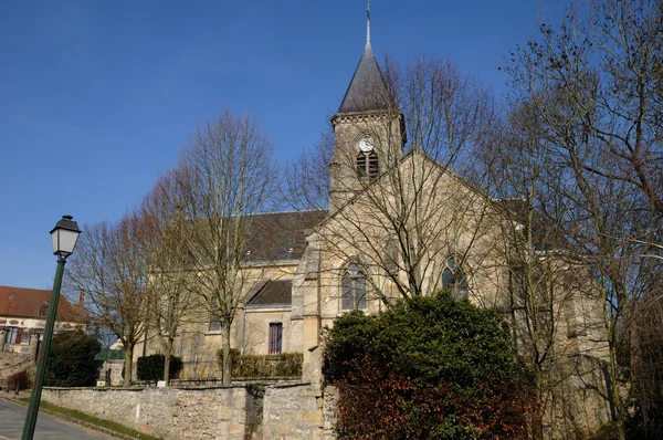 Templom Fremainville Val d-Oise — Stock Fotó