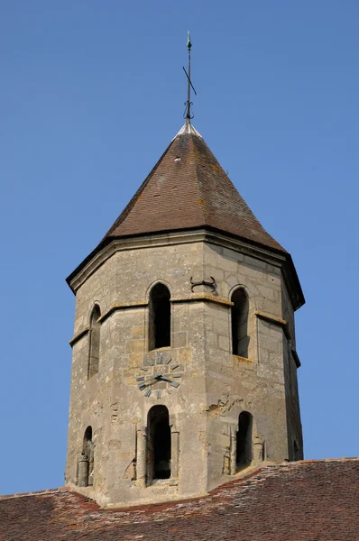 古典教堂的 val d condecourt 瓦兹 — 图库照片