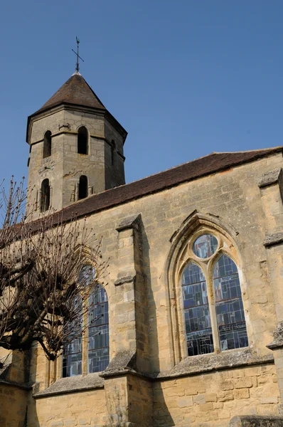 A igreja clássica de Condecourt em Val d Oise — Fotografia de Stock