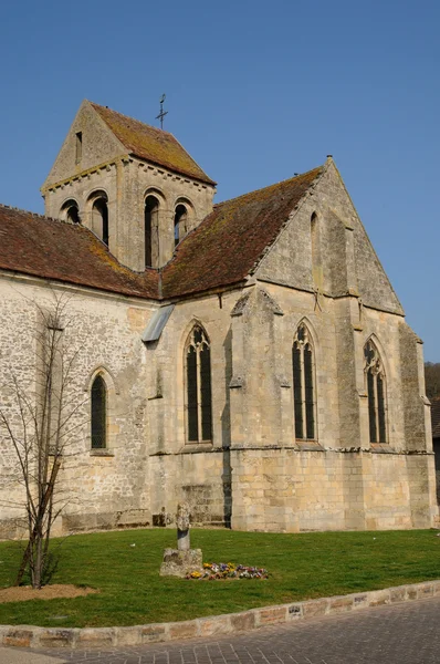La vieille église de Seraincourt en Ile de France — Photo