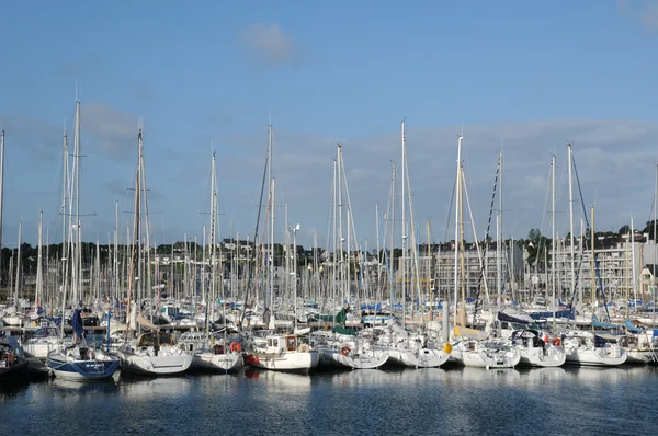 Bretagne, hamnen i perros guirec — Stockfoto