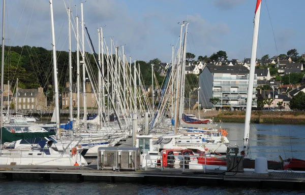 Бретань, гавань Перро-Гірек — стокове фото