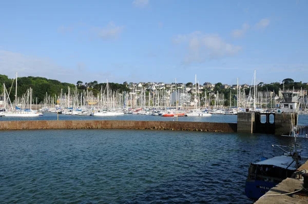 Brittany, perros guirec Limanı — Stok fotoğraf