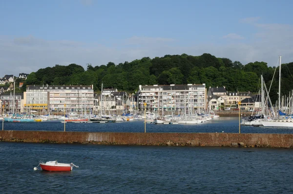 stock image Brittany, the harbour of Perros Guirec