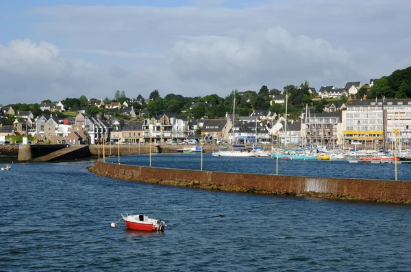 stock image Brittany, the harbour of Perros Guirec