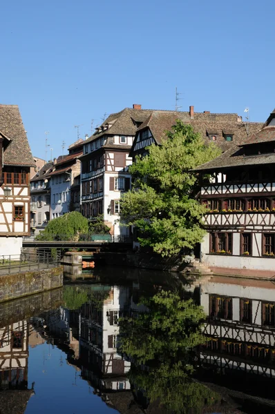 stock image Old house in the district of La Petite France in Strasbourg