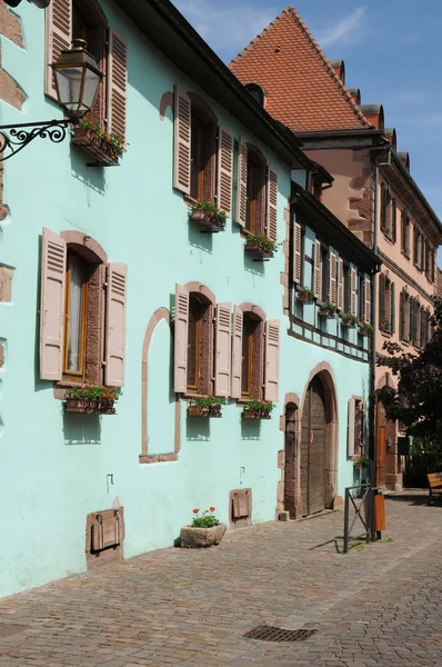 Франція, село Bergheim у провінції Alsace — стокове фото
