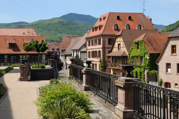 stock image France, the village of Bergheim in Alsace