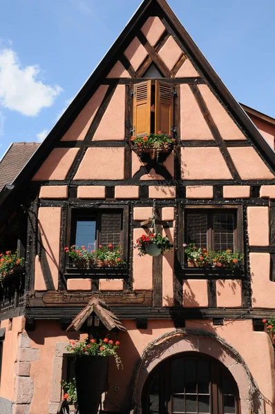 France, le village de Bergheim en Alsace — Photo
