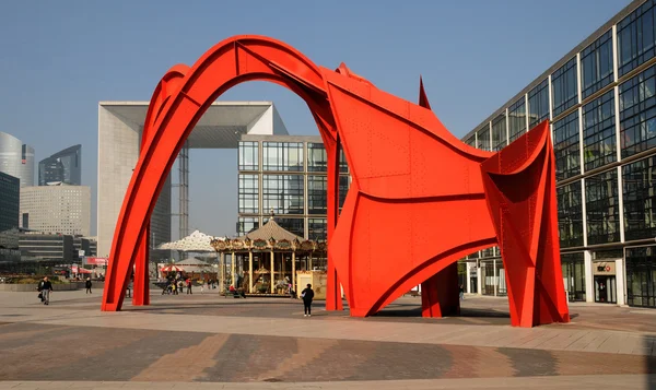 stock image France, modern building in the district of La Defense