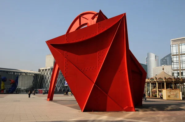 stock image France, modern building in the district of La Defense