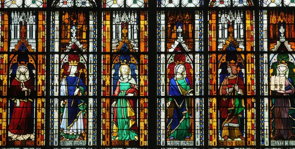 Франція, колегіальний церкви Мант La Джолі — стокове фото