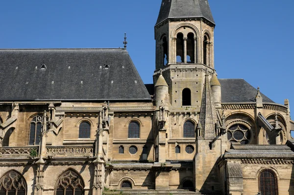 Igreja colegiada de Poissy em Les Yvelines — Fotografia de Stock
