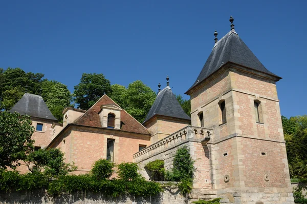 França, o castelo de Medan em Les Yvelines — Fotografia de Stock
