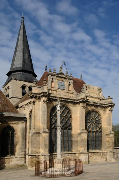 Fransa, kilise magny tr vexin val d'oise — Stok fotoğraf