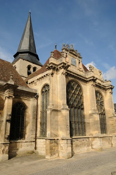 Γαλλία, εκκλησία του magny en λίγο στο val d oise — Φωτογραφία Αρχείου