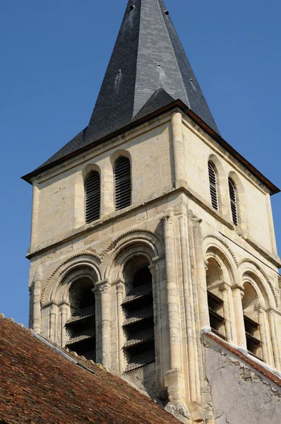 France, the gothic church of Themericourt — Stock Photo, Image