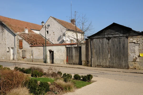 A aldeia de Longuesse em Val d Oise — Fotografia de Stock
