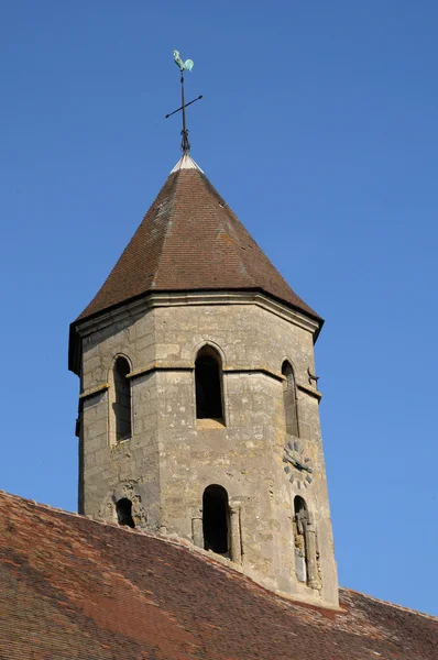 Die klassische Kirche von condecourt in val d 'oise — Stockfoto