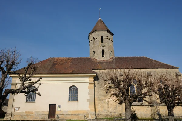 Klasycznego kościół kres w Val d? Oise — Zdjęcie stockowe