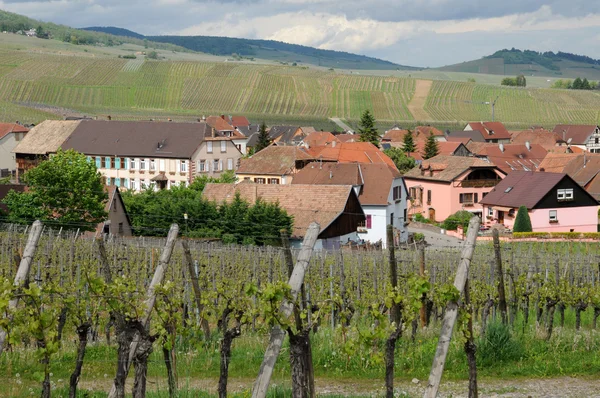 stock image Alsace, the picturesque old village of Hunawihr