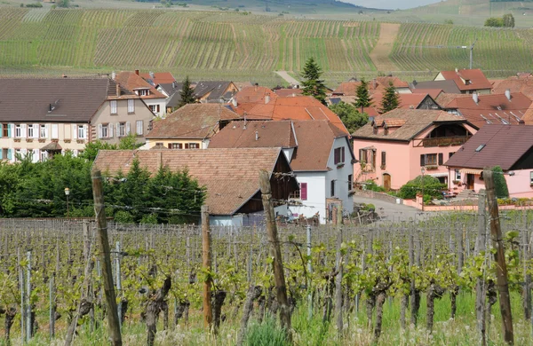 stock image Alsace, the picturesque old village of Hunawihr