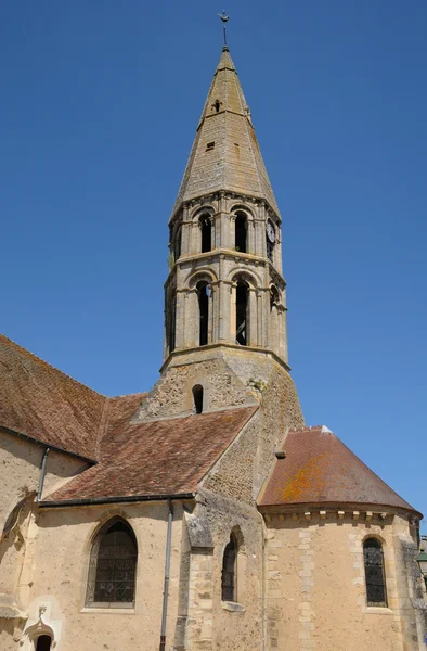 France, the church of Orgeval — Stock Photo, Image