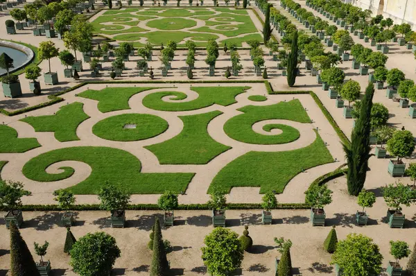Frankrijk, Tuin van de Orangerie versailles paleis — Stockfoto