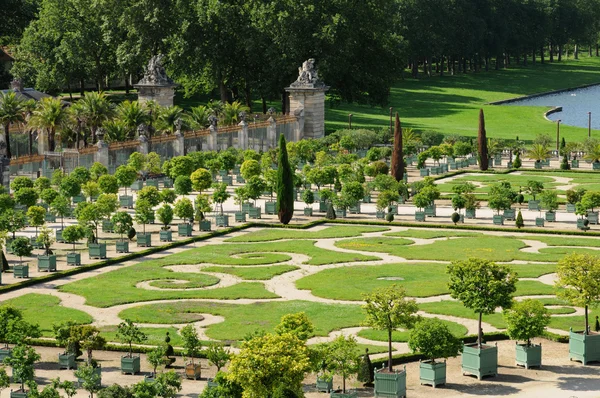 France, garden of the Versailles palace Orangery — Stock Photo, Image