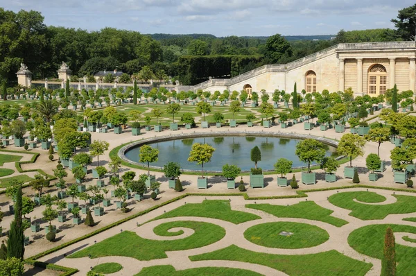 Perancis, taman istana Versailles Orangery — Stok Foto