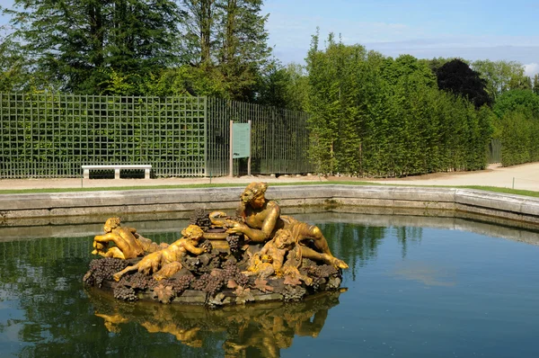 Bronzestatue im Park von Schloss Versailles — Stockfoto