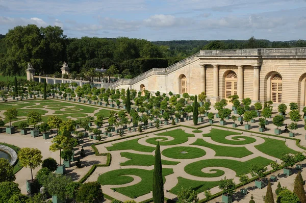 Frankrike, trädgården av versailles palace orangeriet — Stockfoto
