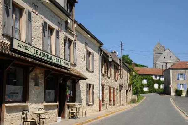 Francja, miejscowości jumeauville w les yvelines — Zdjęcie stockowe