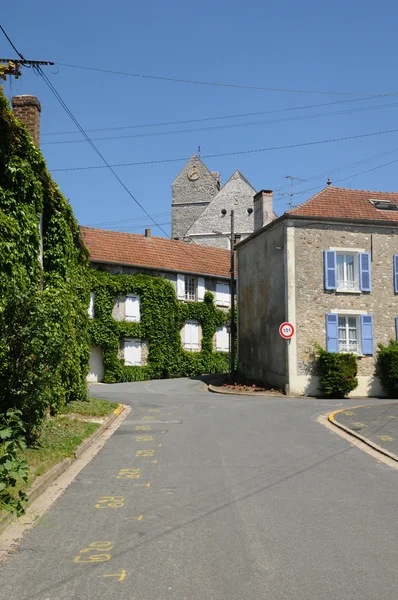 Frankrijk, het dorp van jumeauville in les-yvelines — Stockfoto