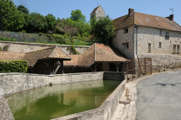 Γαλλία, το χωριό της jumeauville στο les yvelines — Φωτογραφία Αρχείου