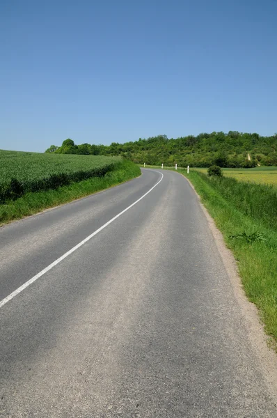 stock image France, a country road in Jumeauville