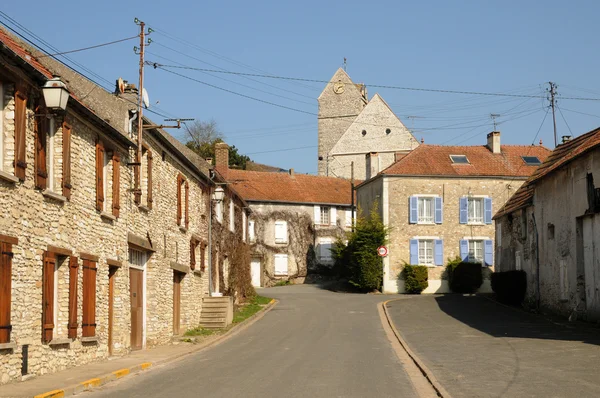 Francia, el pueblo de Jumeauville en Les Yvelines — Foto de Stock