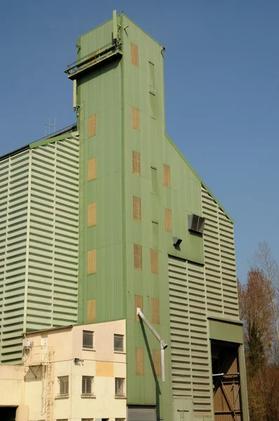 Francia, un silo en Gasny —  Fotos de Stock