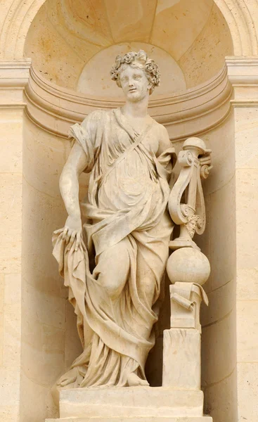 Ile de France, statua di Palazzo Versailles — Foto Stock