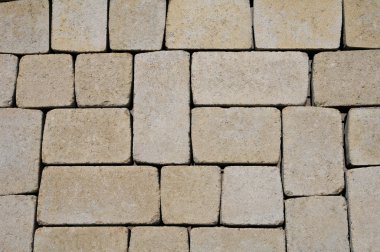 France, flagstone for paving in a garden clipart