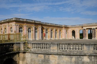 France, Le Grand Trianon in the park of Versailles Palace clipart