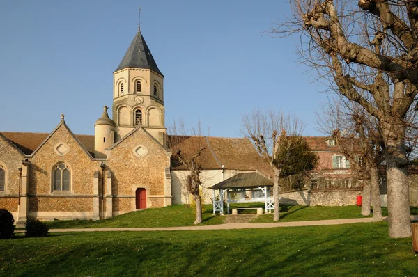 Fransa, saint martin Kilisesi la garenne yvelines içinde — Stok fotoğraf