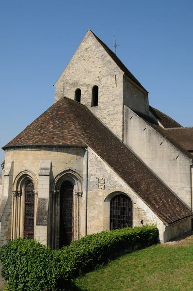 일 드 프랑스, Evecquemont의 교회 — 스톡 사진